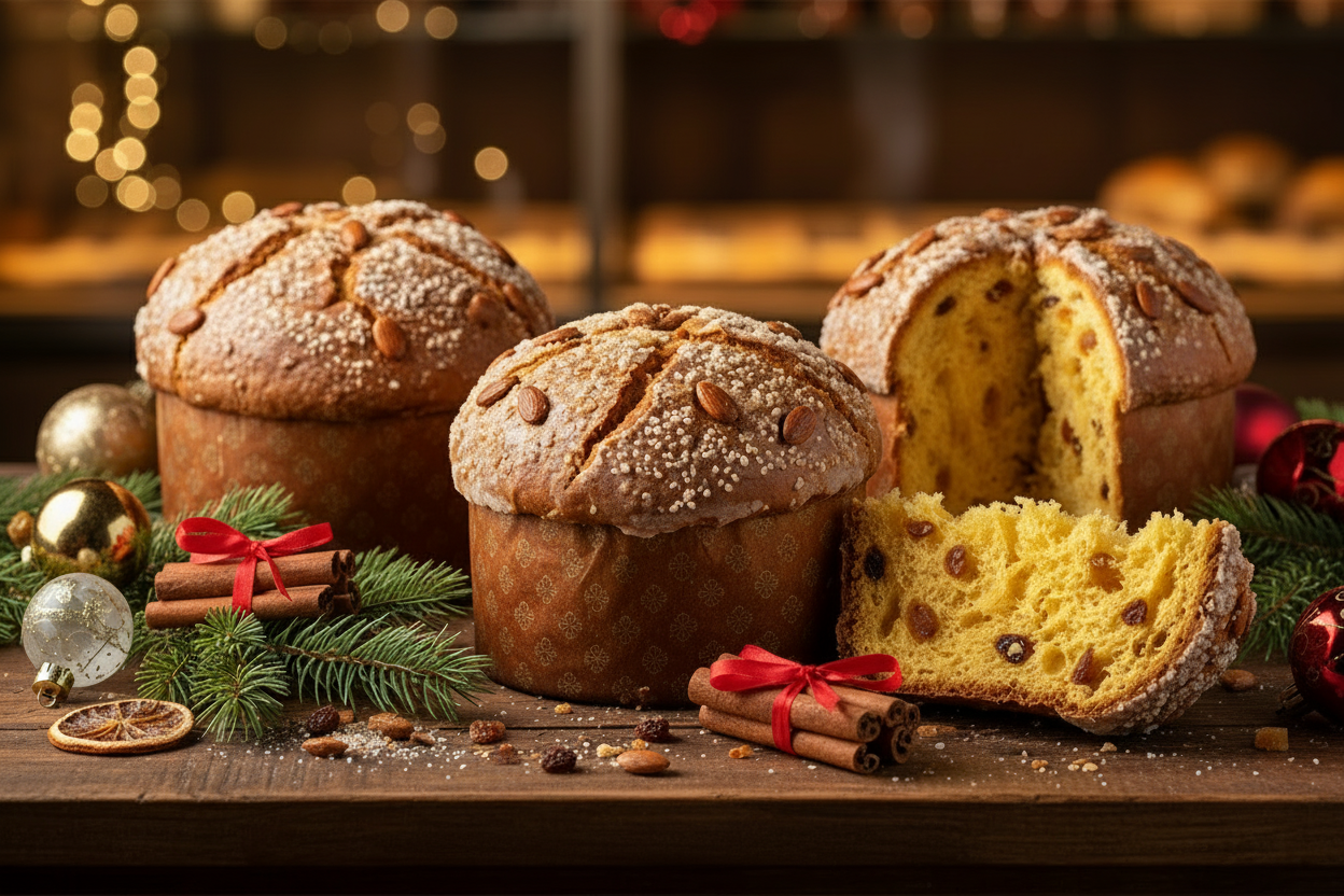 Pubblicità Panettoni con Sito Web